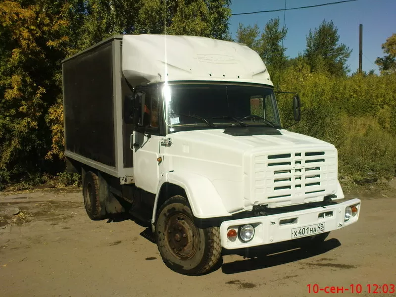 свой грузовой авто зил-4431 фургон ямз-236 20 куб.